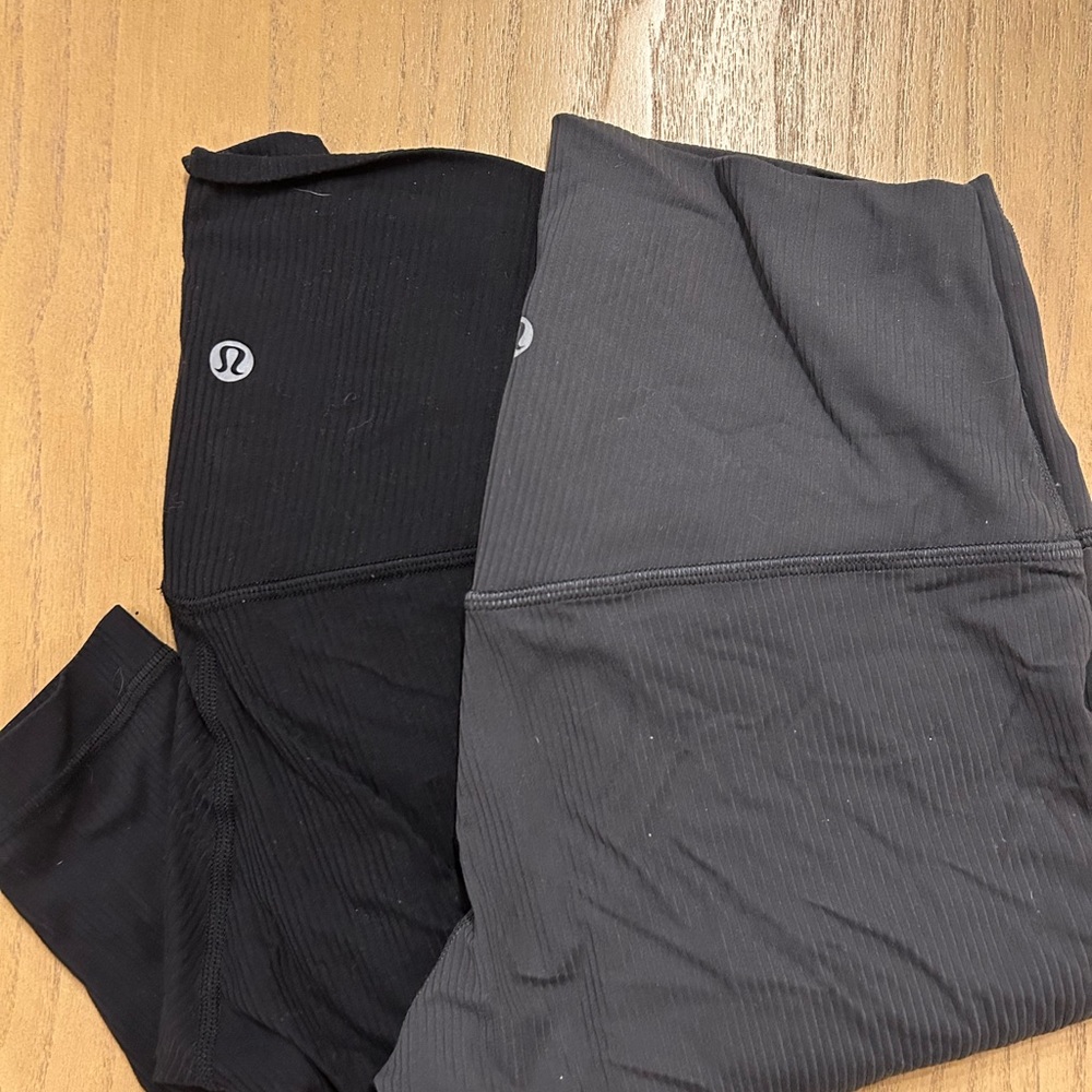 lululemon athletica ribbed leggings